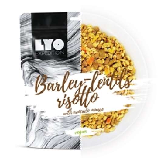 LYOfood Barley-Lentils Risotto With Avocado Mousse 500Gram